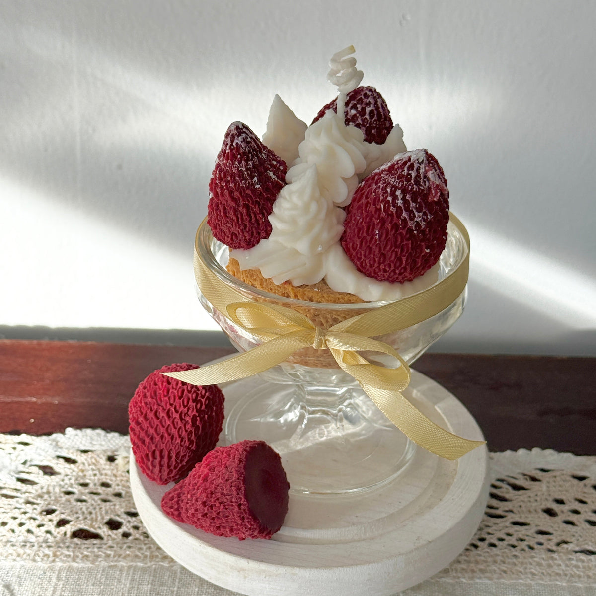 Strawberry Shortcake Candle
