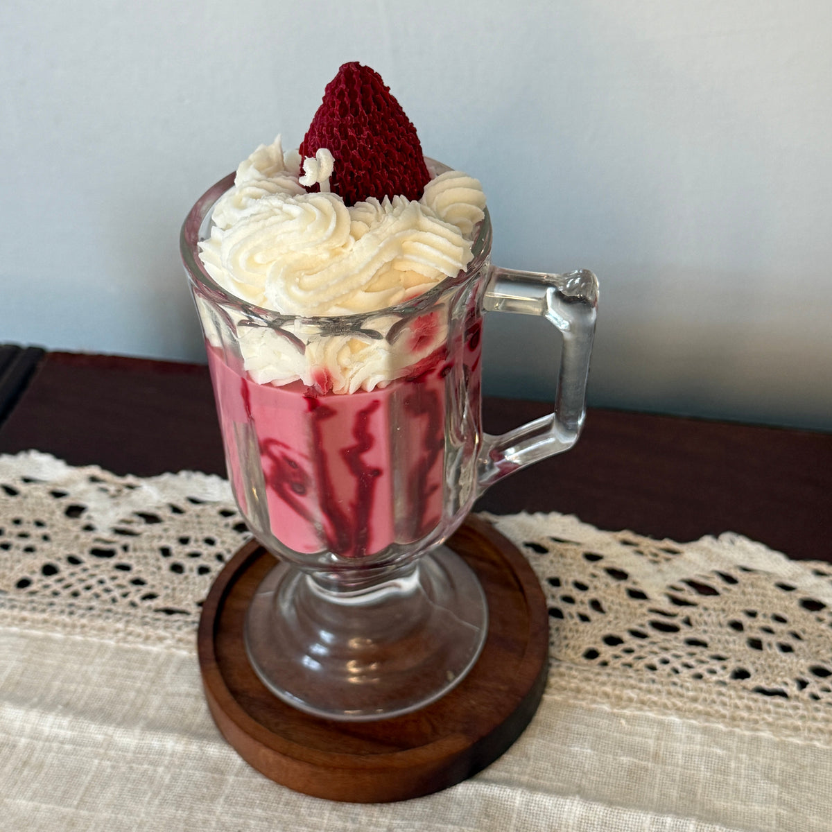 Vintage Milkshake Candle