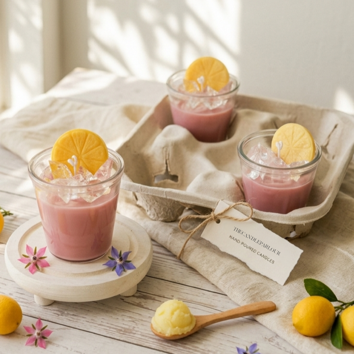 Pink Lemonade Candle