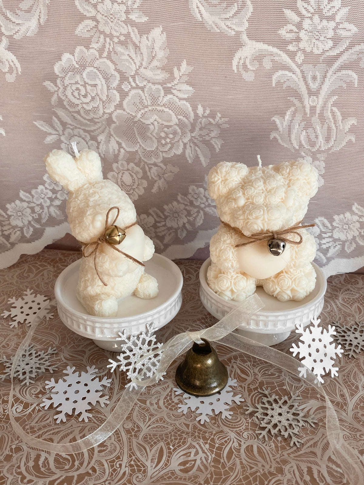 Jingle Bear Candle