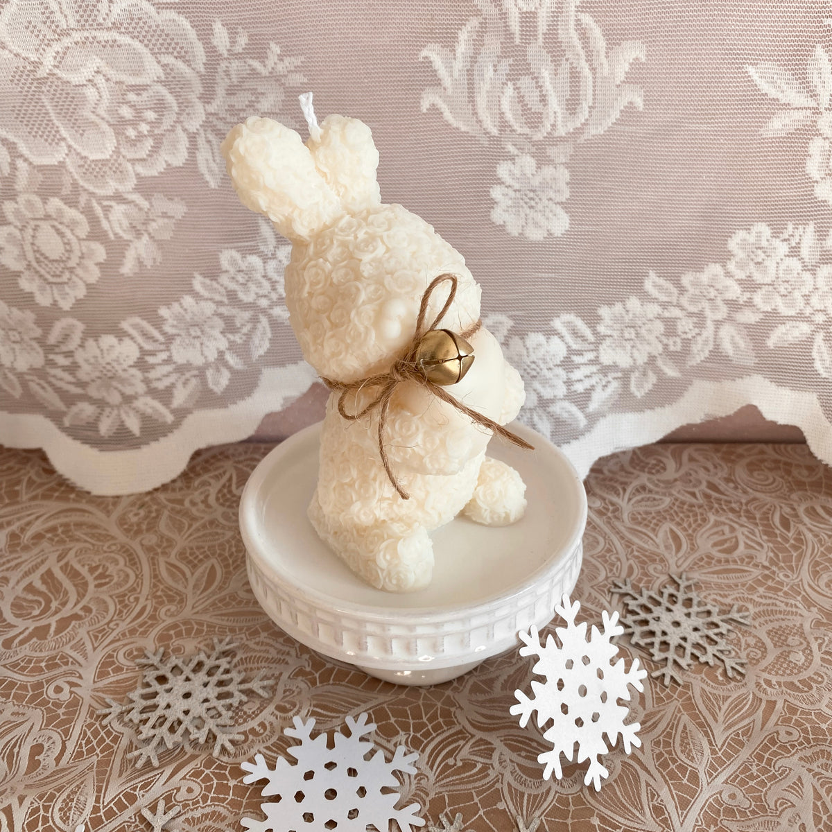 Jingle Bunny Candle