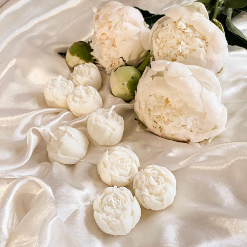 Peony Decorative Tealight Candles